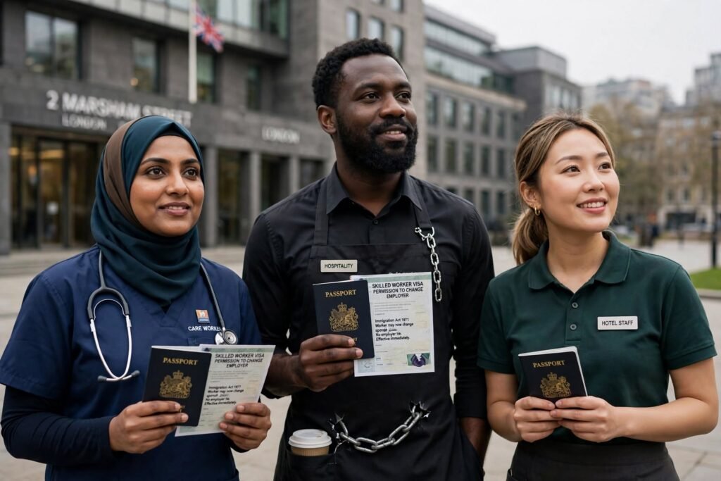 UK to allow modern slavery victims on Skilled Worker visas to leave exploitative employers
