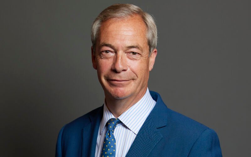 Nigel Farage Official Portrait